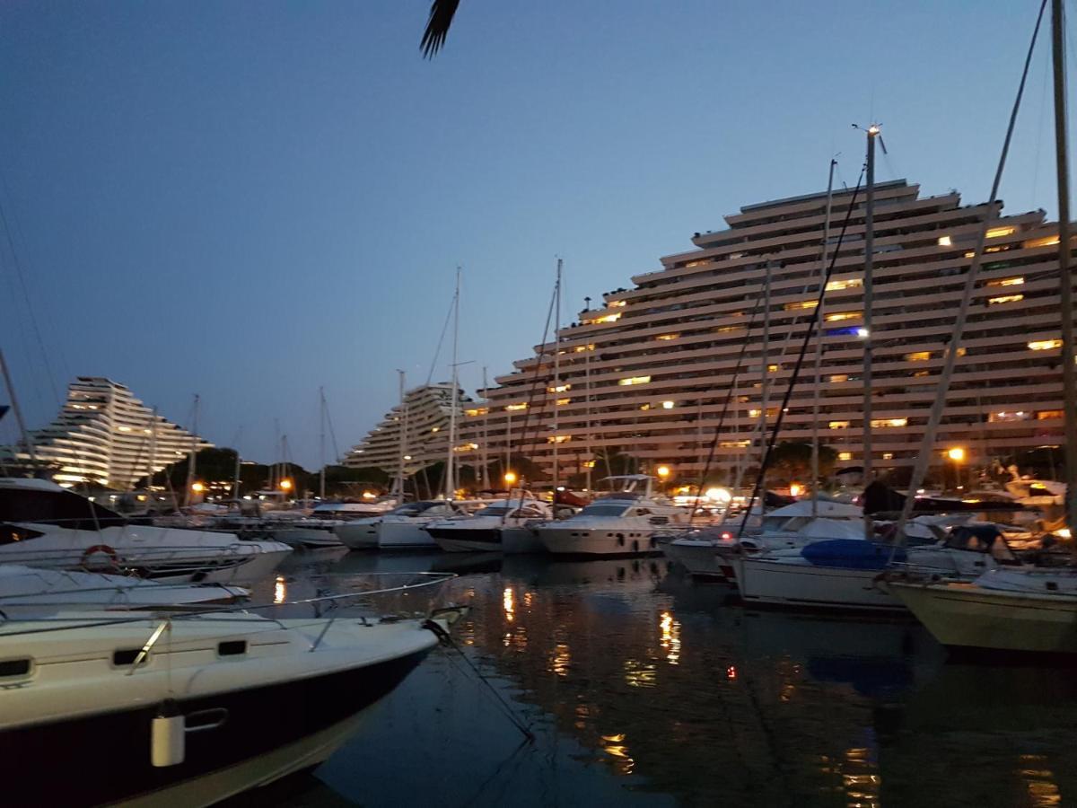 Lovely Apartment In Marina Baie Des Anges- Baronnet - Sew View, Free Parking Spaces On Site, Restaurants, Beach, Supermarket Villeneuve-Loubet Exterior foto